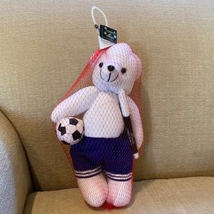 Confetti & Friends Autograph Soccer Bear